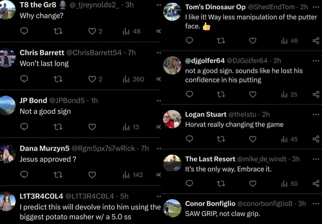 Fans' reaction (Image via X/@NUCLRGOLF)